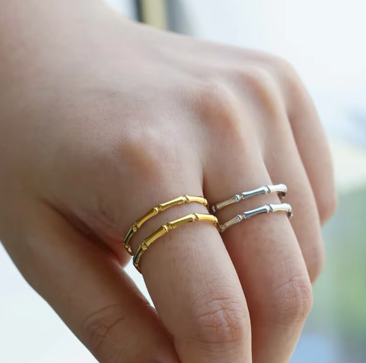 Bamboo Luxe Ring
