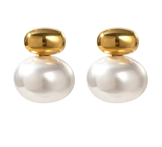 Opulent Pearl Studs