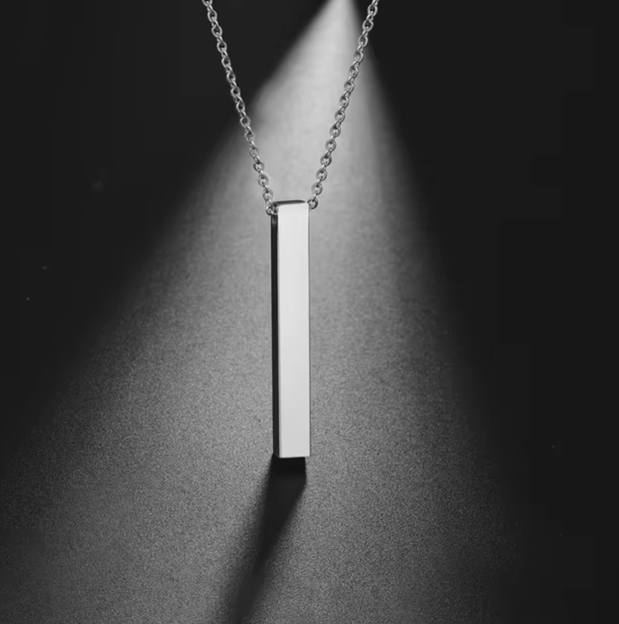 Solid Bar Necklace