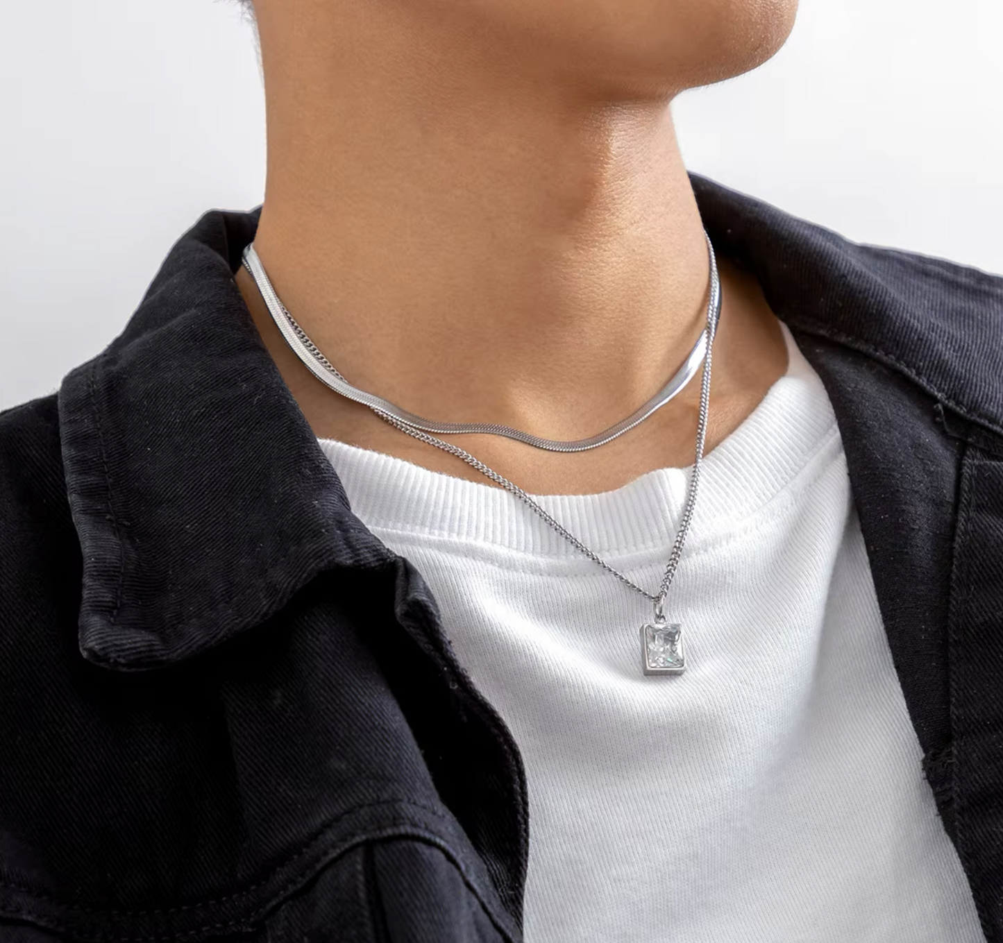 Minimalist Prism Necklace