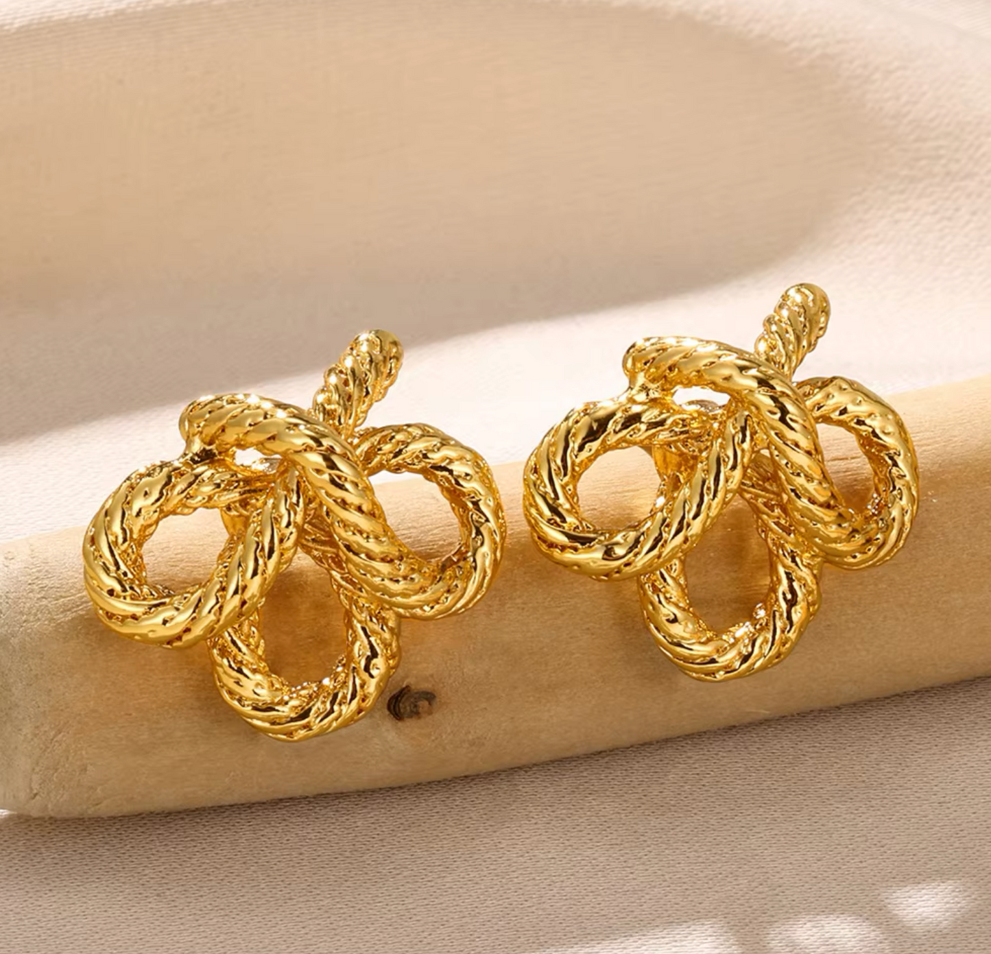 Pretzel Knot Studs