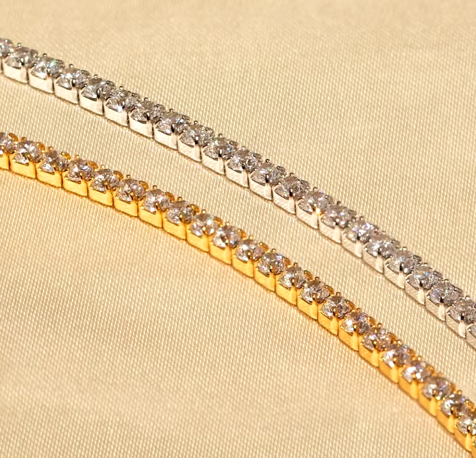 Mini Tennis Zircon Bracelets