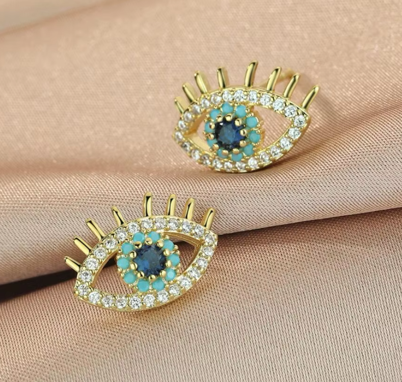 Evil Eye Studs