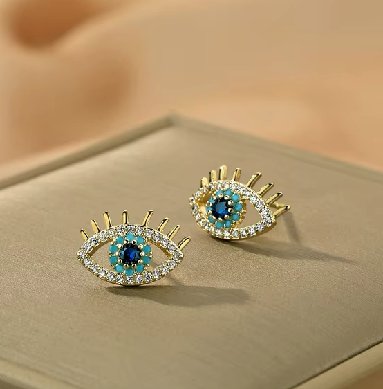 Evil Eye Studs