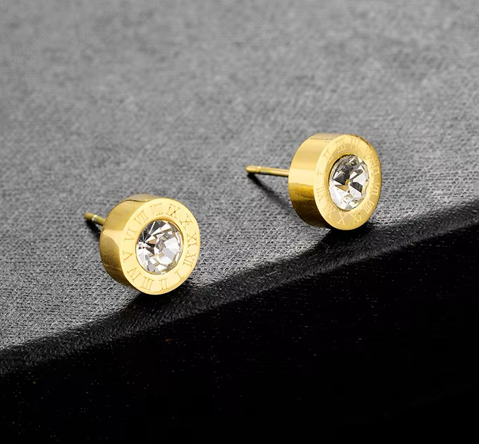 Timeless Rhinestone Studs