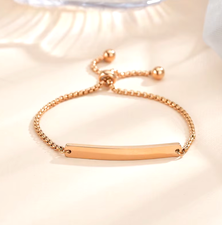 Sleek Bar Slider Bracelet