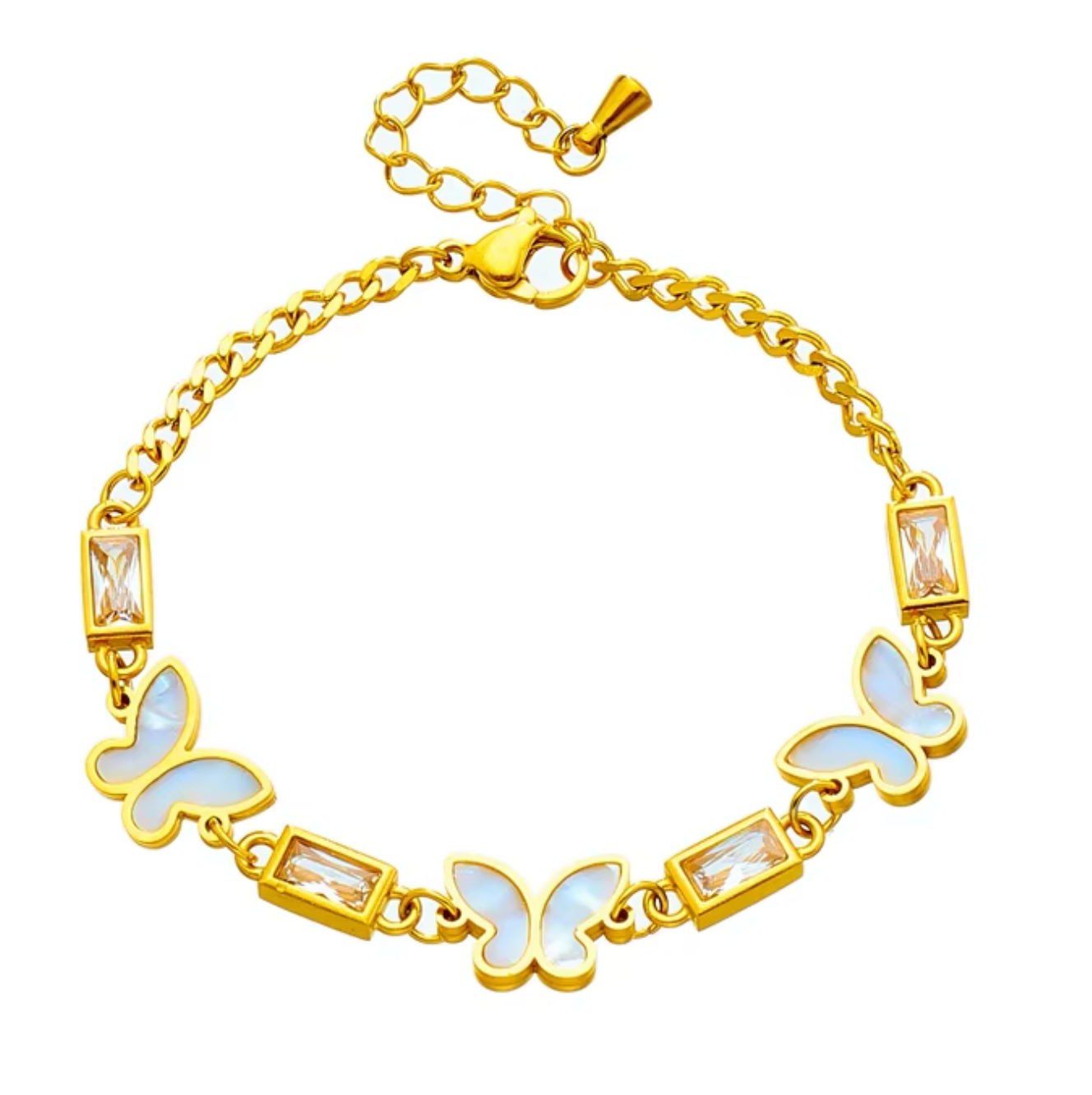 Butterflies Statement Bracelet