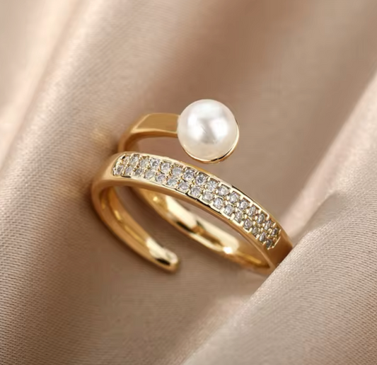 Pearl Eternity Ring