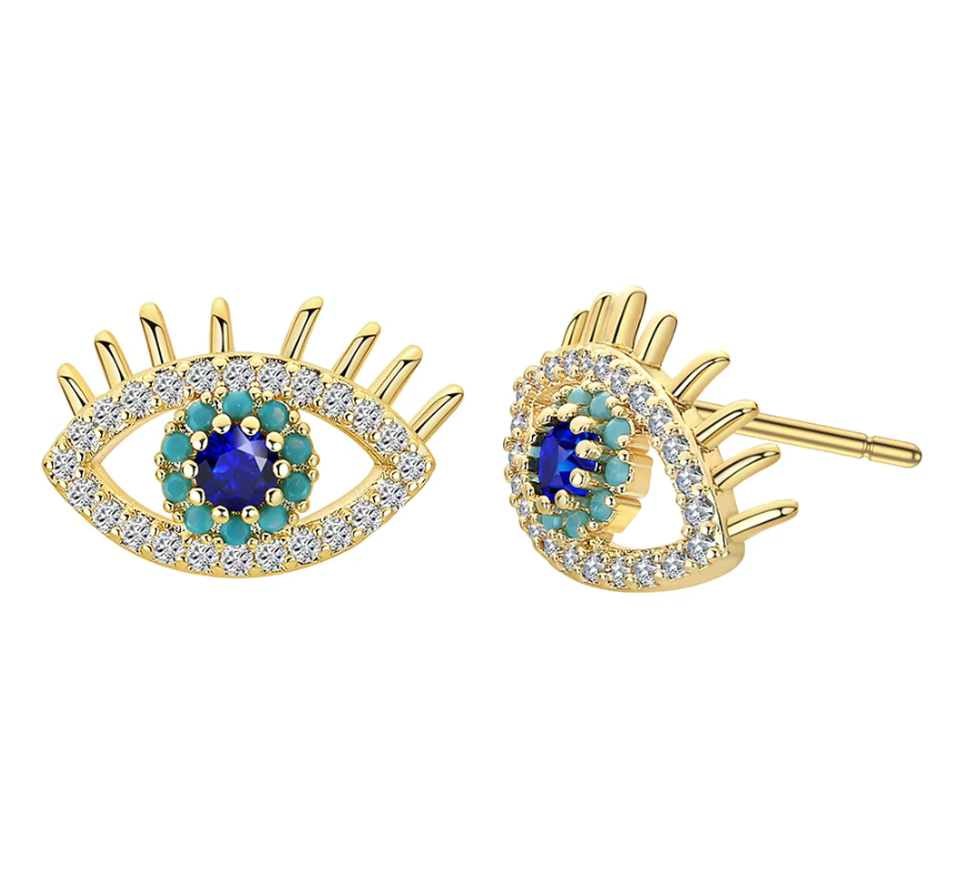 Evil Eye Studs