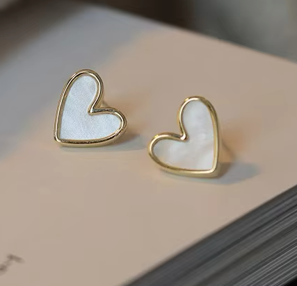 Radiant Heart Studs