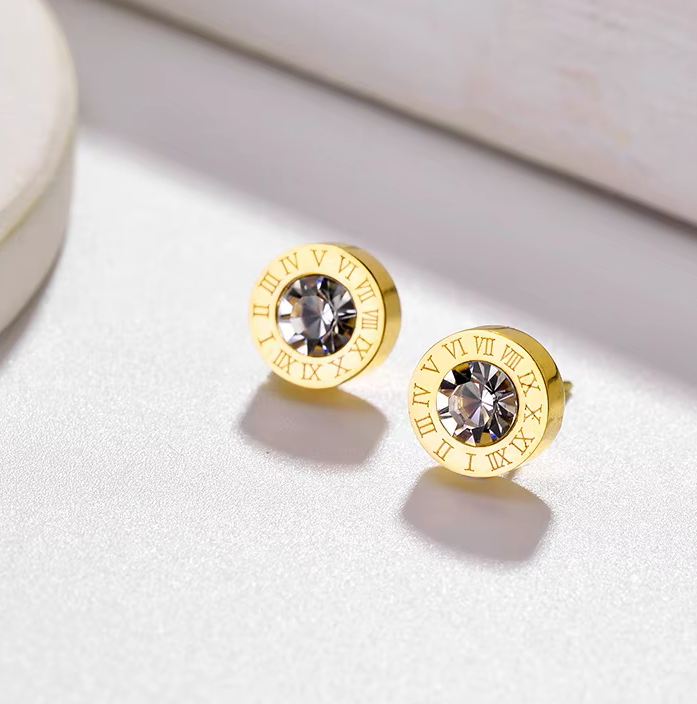 Timeless Rhinestone Studs