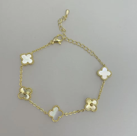 Four Leaf Clover Luxe Bracelet