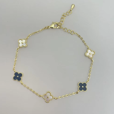 Four Leaf Clover Luxe Bracelet