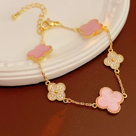 Four Leaf Clover Luxe Bracelet