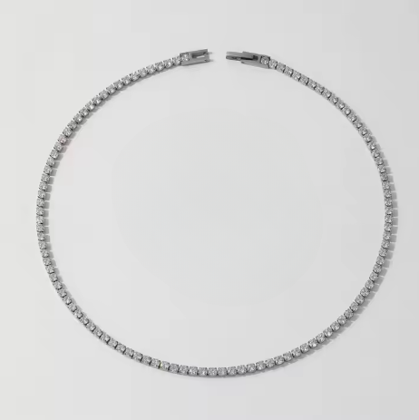 Tennis Zircon Necklace